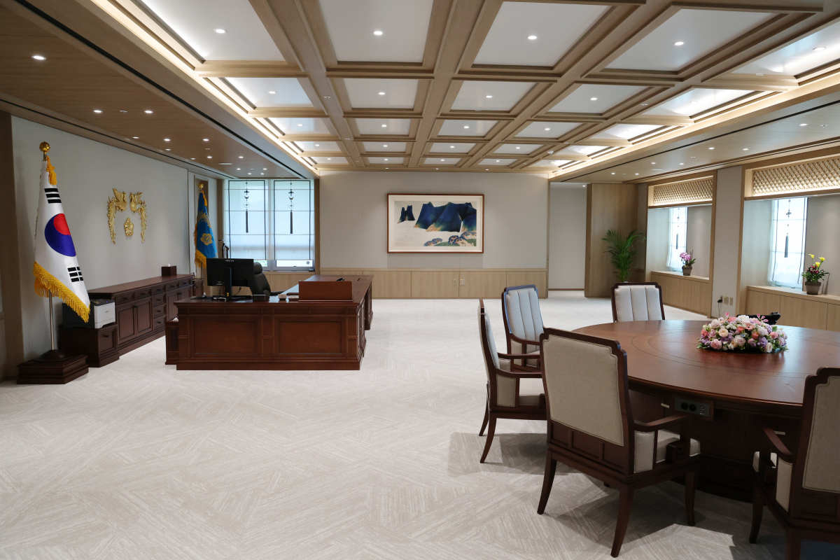 ▲서울 용산 대통령 집무실의 모습 (연합뉴스)