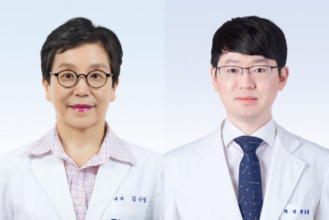 ▲분당서울대병원 소화기내과 김나영 교수(왼쪽), 최용훈 교수(오른쪽)