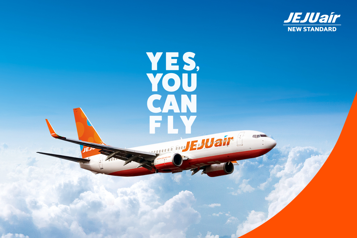 ▲제주항공 YES YOU CAN FLY (사진제공=제주항공)