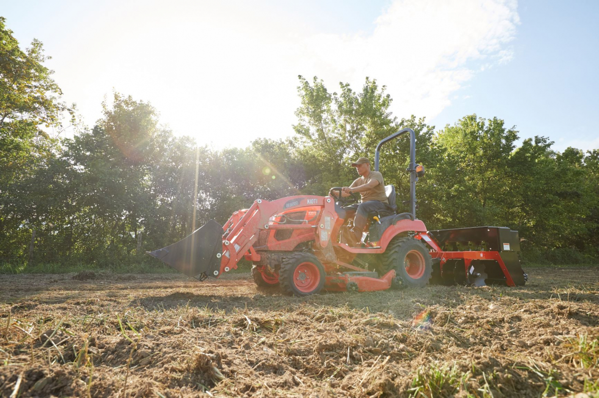 ▲대동의 북미 카이오티 트랙터. (사진제공=대동)