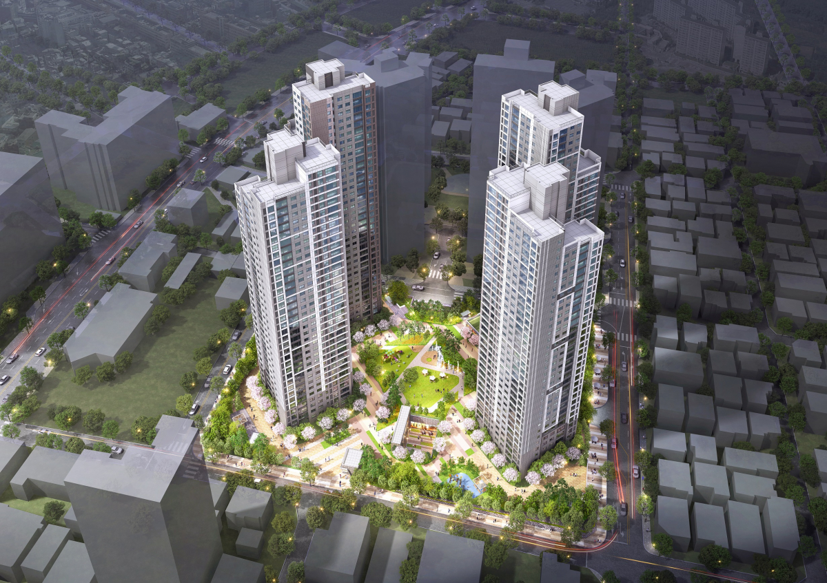 ▲'울산 남구 신정동 공동주택' 조감도 (자료제공=금호건설)