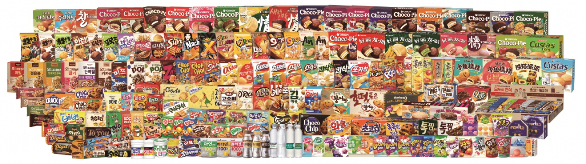 ▲오리온 제품 이미지. (사진제공=오리온)