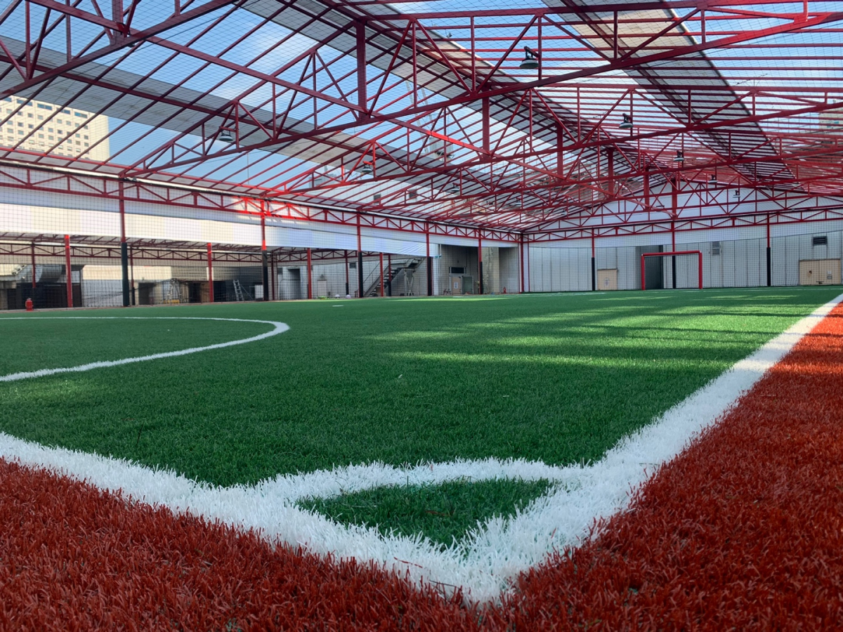 ▲제타플렉스 풋살 경기장. (사진=롯데마트)