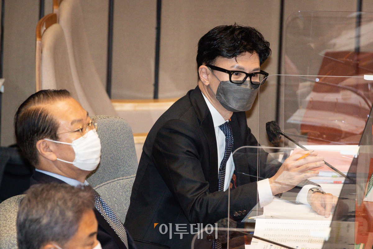 ▲한동훈 법무부 장관. 