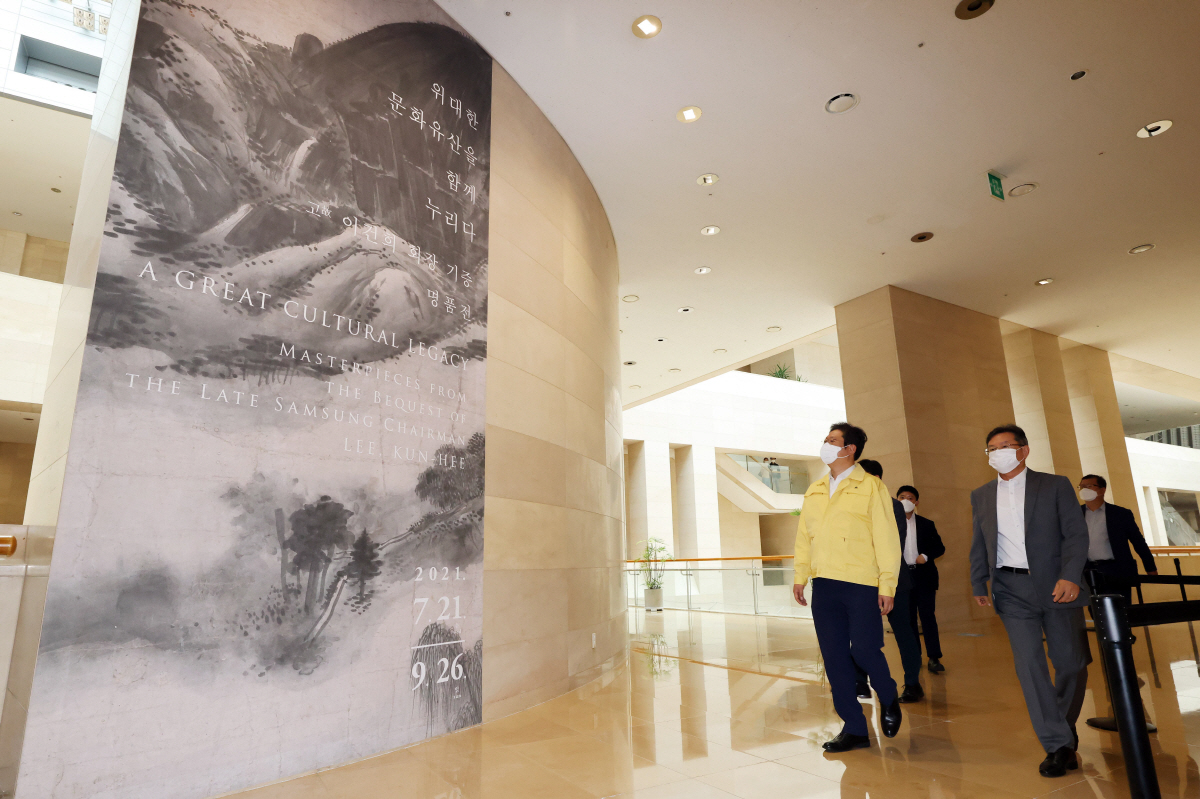 ▲국립중앙박물관 내부(뉴시스)
