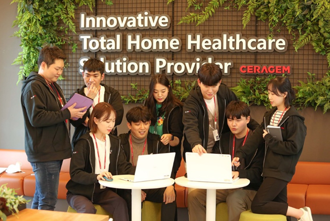 ▲세라젬은 최근 기업 문화 혁신을 위해 신인사제도를 도입하고 조직문화팀을 신설했다.  (사진제공=세라젬 )