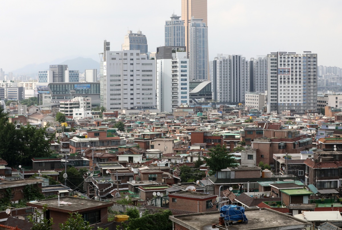 ▲서울 동작구 노량진1구역 전경 (뉴시스)