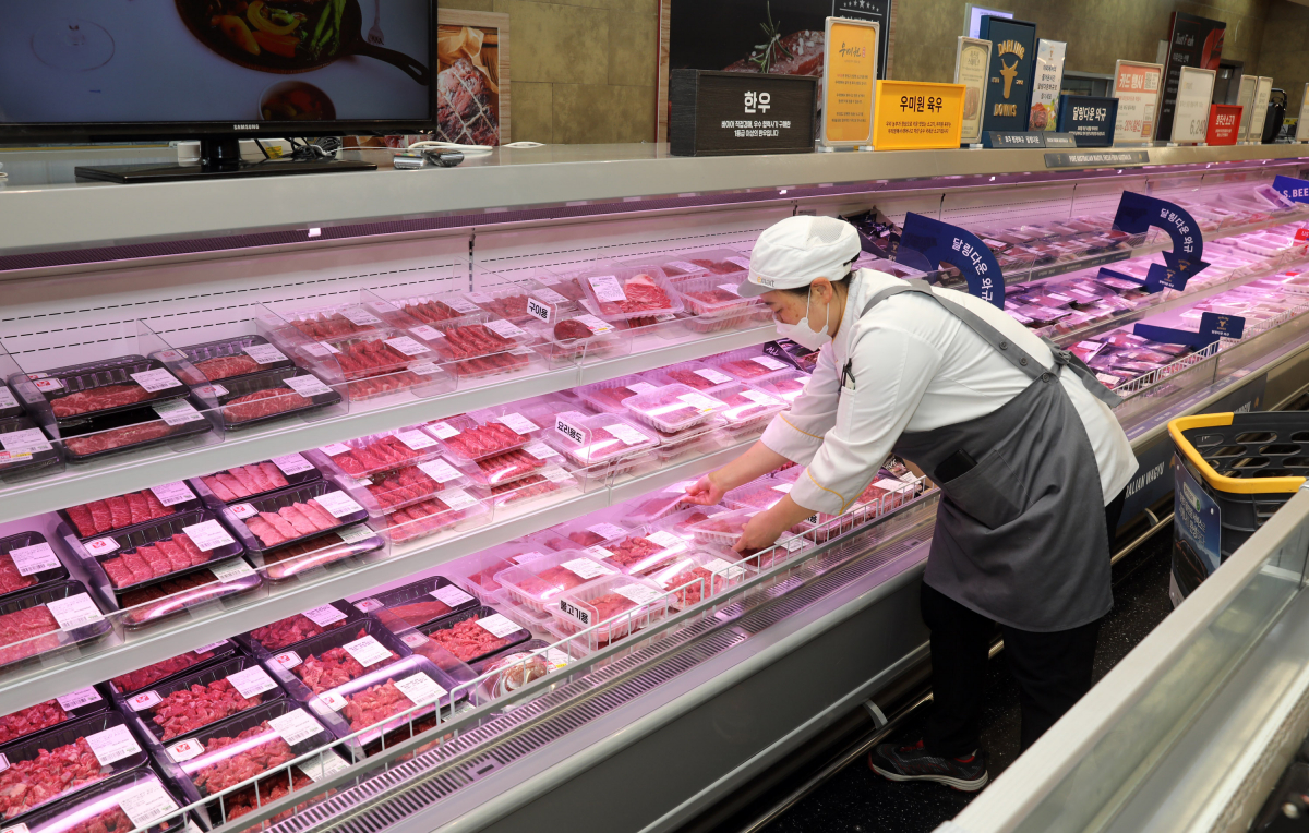 ▲이마트 축산매장. (이마트)