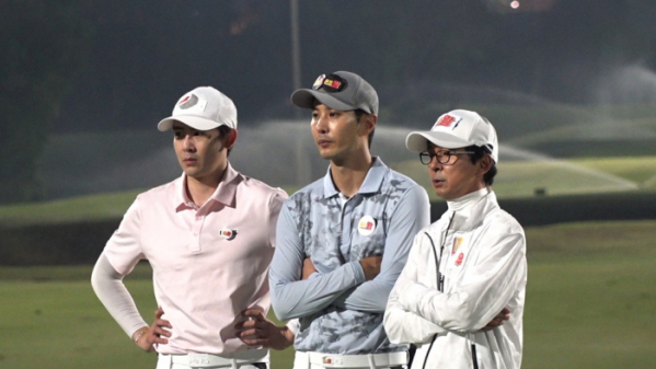 ▲'골프왕 시즌3' 두바이 골프장 전지훈련(사진제공 = TV CHOSUN)