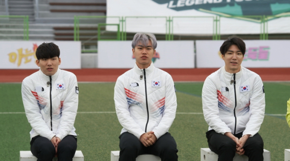 ▲차민규, 김민석, 정재원이 '뭉찬2'에 출연한다.(사진제공=JTBC)