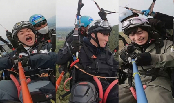 ▲'다이빙 선수' 김영남, 김영택, 김영호 형제(사진제공=KBS)