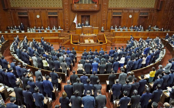 ▲4월 7일 일본 중의원(하원)에서 경제안보법이 논의되고 있다. 연합뉴스