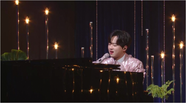 ▲'불후의 명곡' 장민호 영탁 이찬원 3대 천왕(사진제공=KBS2)