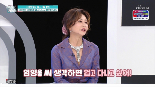 ▲'퍼펙트라이프' 진미령(사진=TV조선 방송화면 캡처)