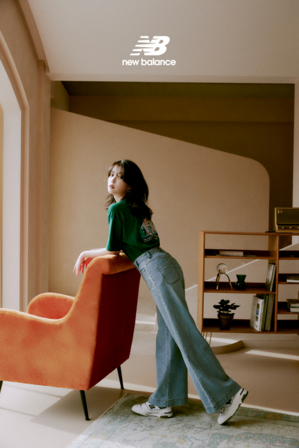 ▲아이유 화보(사진제공=뉴발란스)