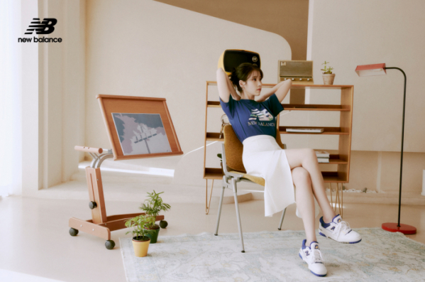 ▲아이유 화보(사진제공=뉴발란스)