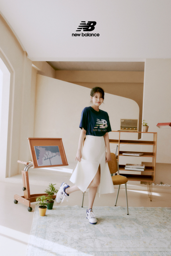 ▲아이유 화보(사진제공=뉴발란스)