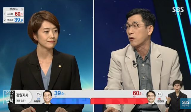 (SBS 선거방송 화면 캡처)