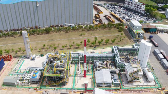 ▲삼성중공업 LNG 실증설비 전경. (사진제공=삼성중공업)