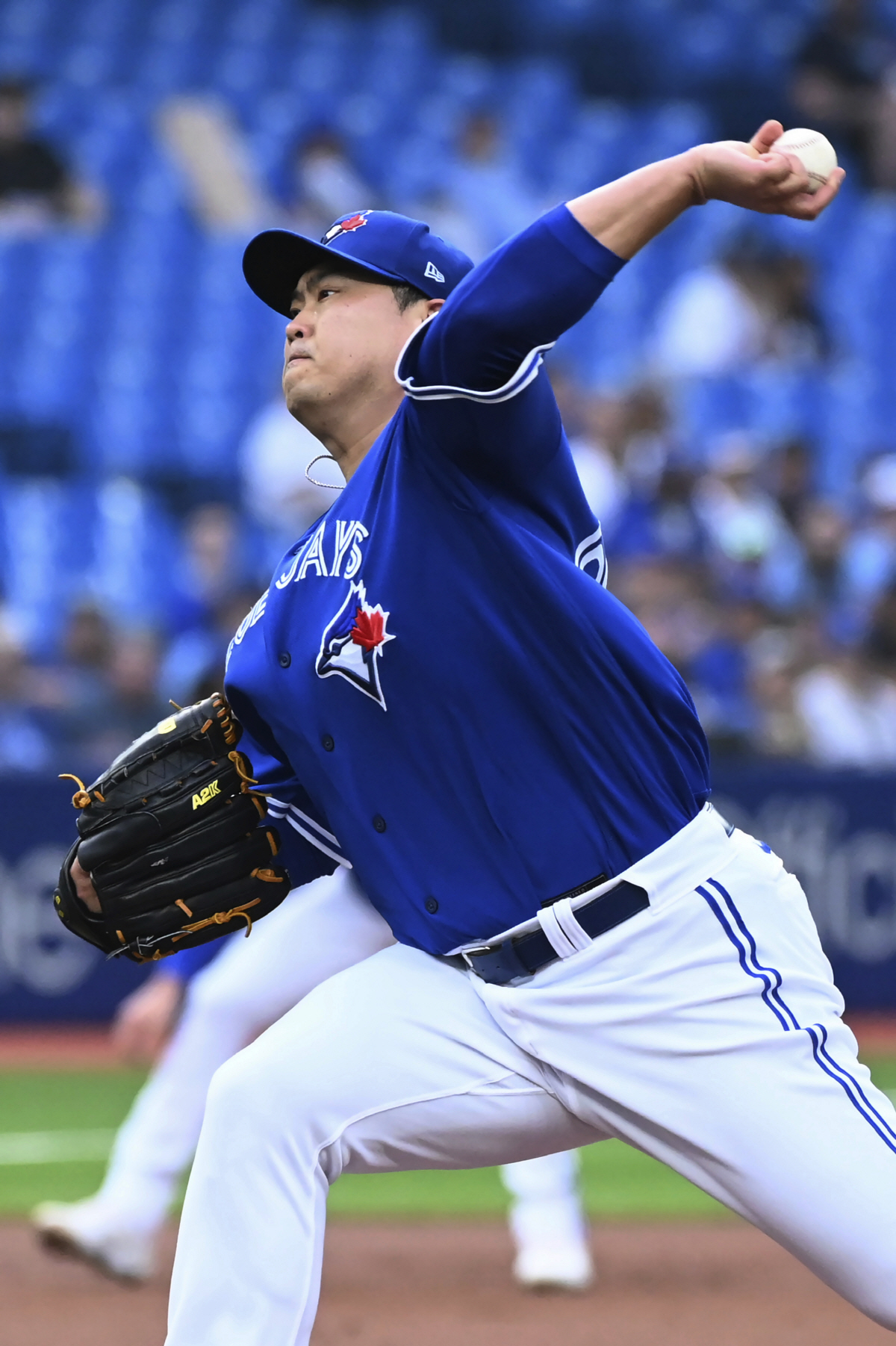 ▲미국프로야구 메이저리그(MLB)에서 활약하는 류현진.(AP/뉴시스)