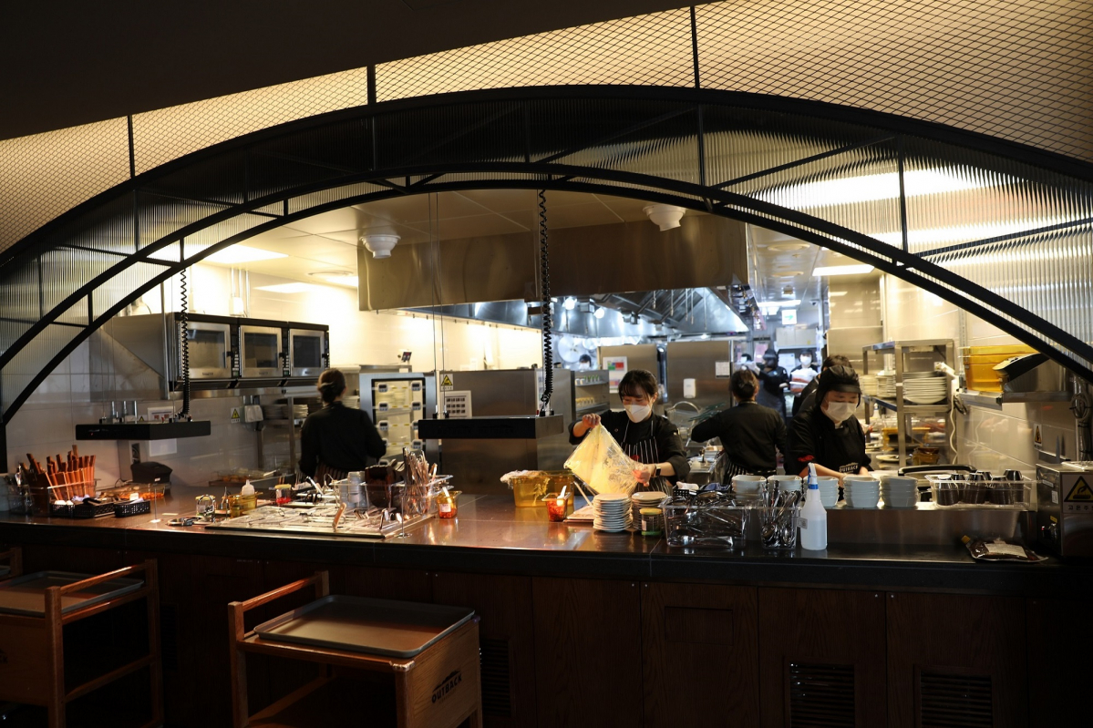 ▲아웃백 스테이크하우스 ‘사당 파스텔시티점’.  (사진제공=아웃백)