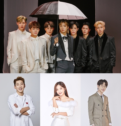 ▲TAN(탄), 영기, 정다경, 안성훈(사진 제공=생각엔터테인먼트)