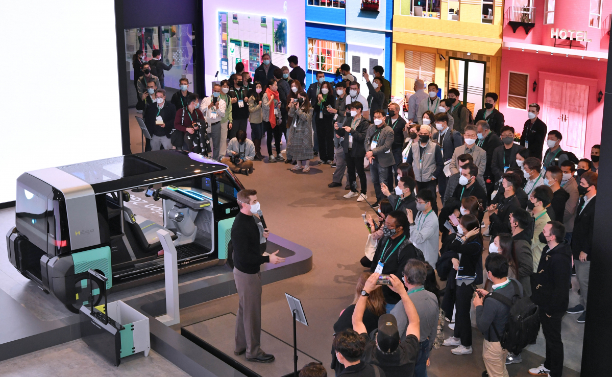 ▲현대모비스가 오는 14일부터 이틀간 프랑스 유럽 완성차 업체 스텔란티스와 르노의 구매, 기술개발 임원과 실무진 200여 명을 초청해 단독 테크쇼를 개최한다. (사진제공=현대모비스)