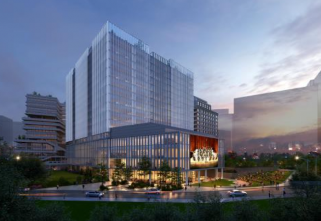 ▲코리안리재보험 건물 개발 투시도.  (자료제공=서울시)