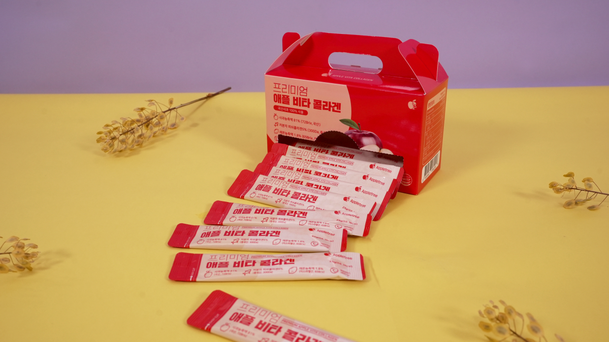 ▲애플트리 애플비타콜라겐.  (사진제공=애플트리)