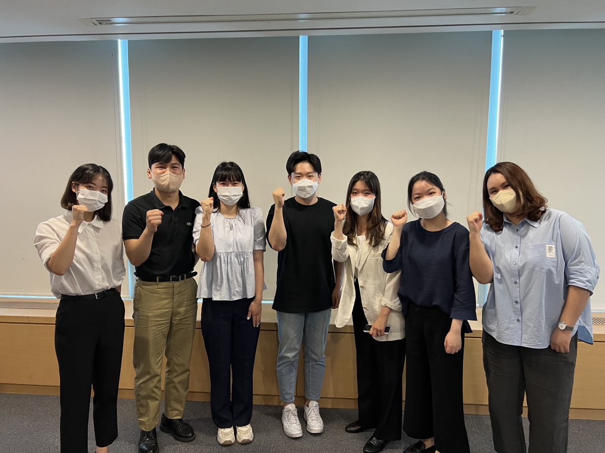 ▲이투데이는 5월 23일 서울 양재동 aT센터에서 농식품 청년해외개척단(AFLO) 14기 단원들과 만나 인터뷰를 진행했다. (사진제공=한국농수산식품유통공사)