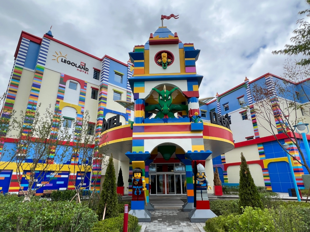 ▲레고랜드 호텔 외관. (손민지 기자 (handmin@))