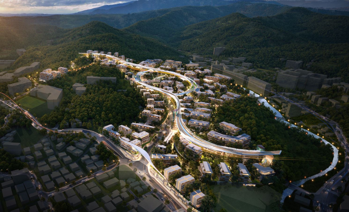 ▲'정릉골 재개발사업' 조감도 (자료제공=포스코건설)