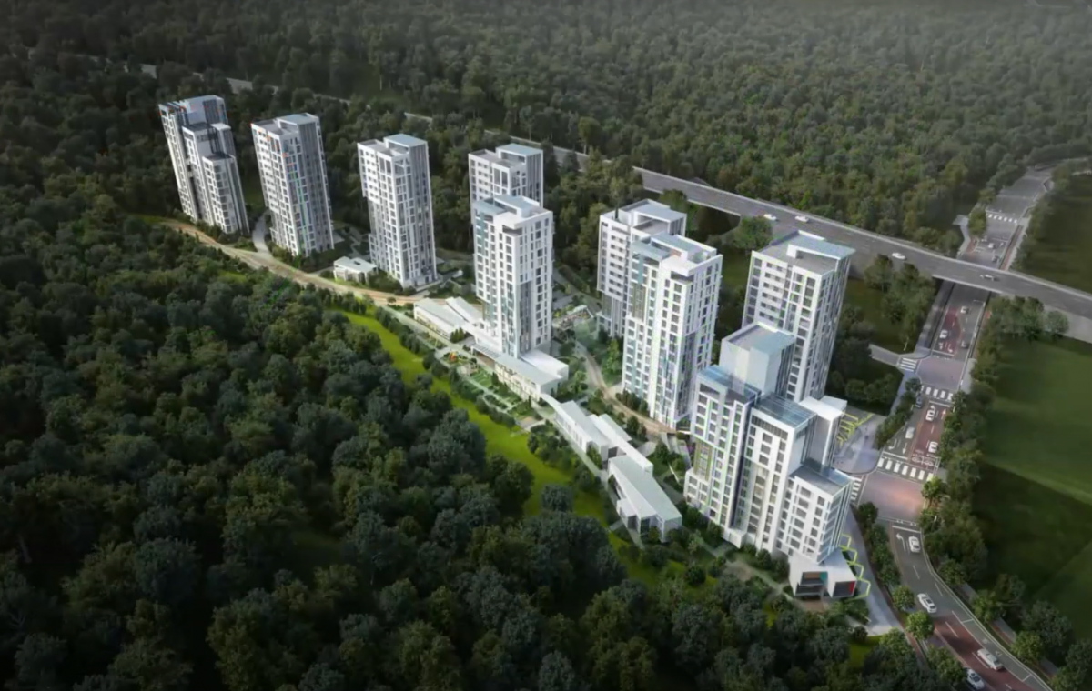 ▲한양 컨소시엄이 수주한 '성남복정1 A-2BL' 예상 조감도 (출처=한양)