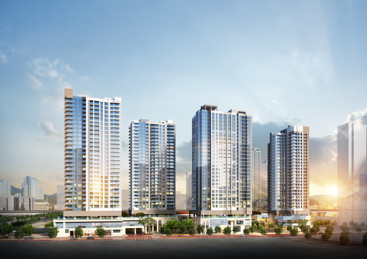 ▲‘별내자이 더 스타 이그제큐티브·오피스텔II’ 투시도 (자료제공=GS건설)
