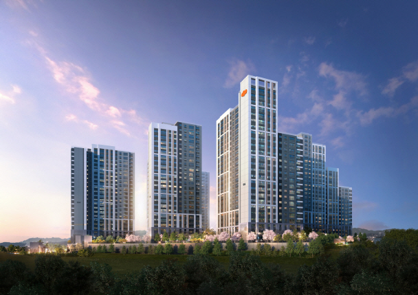 ▲‘e편한세상 원주 프리모원’ 투시도.(자료제공=DL이앤씨)
