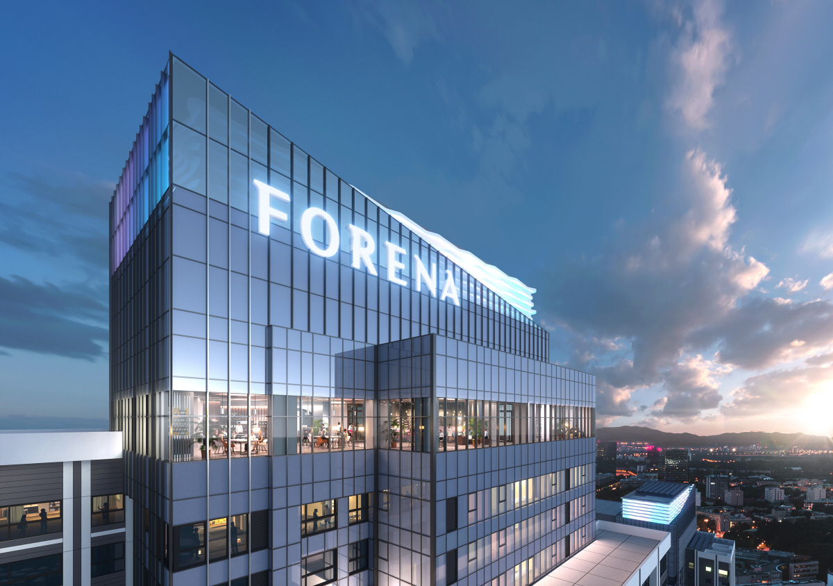 ▲한화 포레나 천안아산역 스카이라운지 조감도 (자료제공=한화건설)