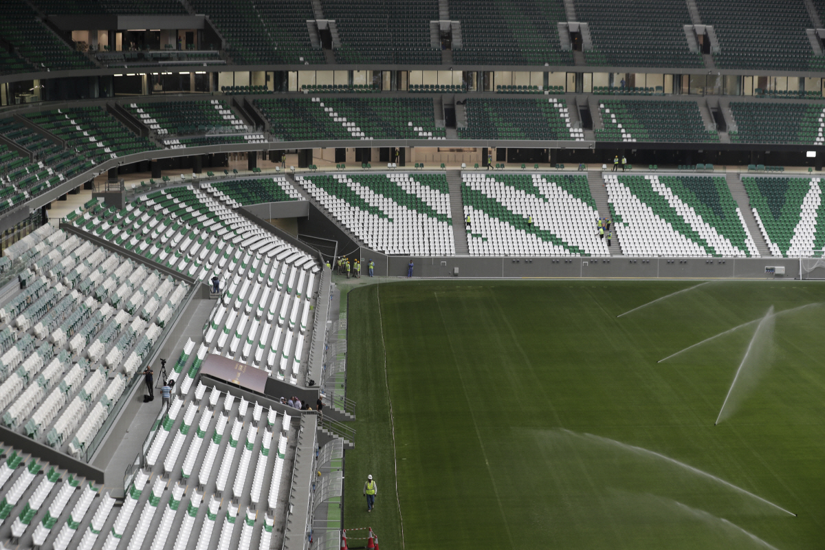 ▲카타르 월드컵 조별리그 세 경기가 치러지는 에듀케이션 시티 스타디움. (뉴시스)
