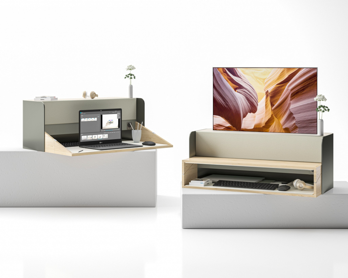 ▲디자인 공모전에서 2위를 차지한 티이니 (제공=LG디스플레이)