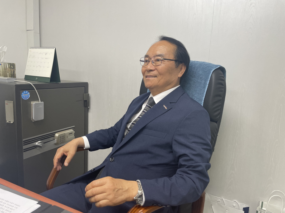 ▲유기준 한국주유소협회 회장. (이다솜 기자 citizen@)