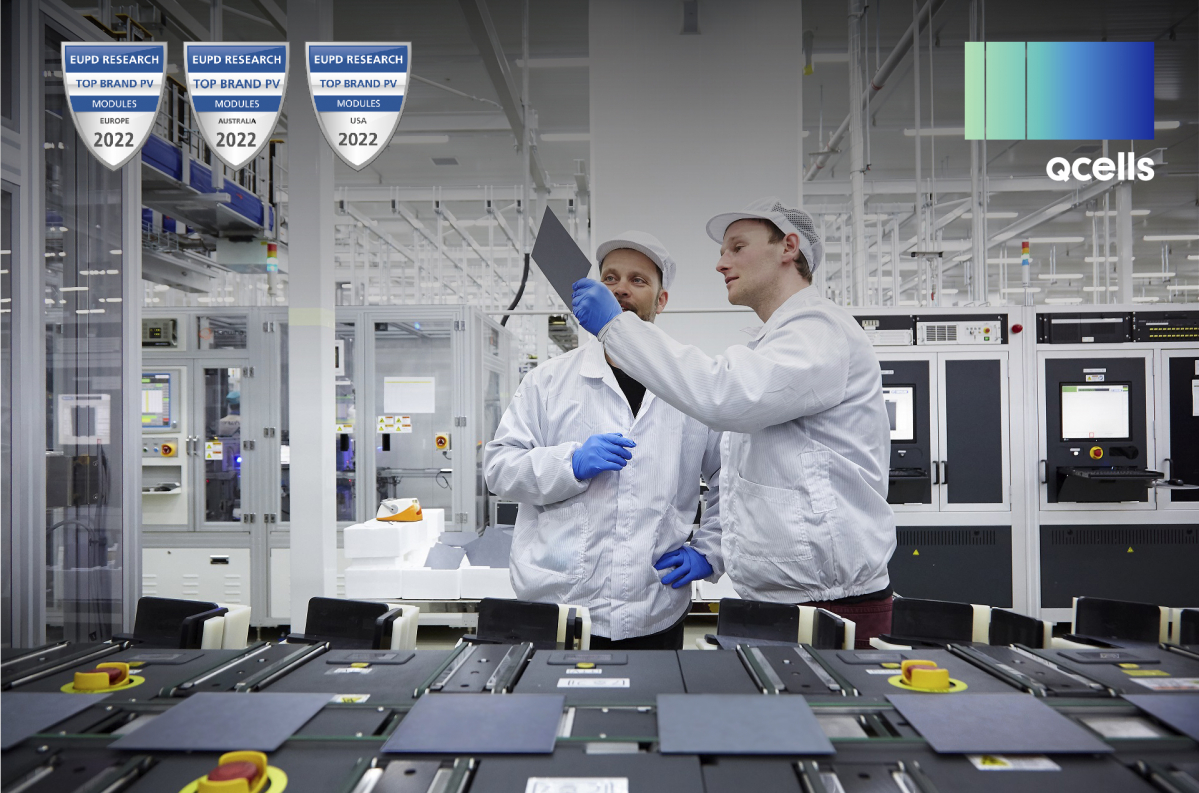 ▲한화큐셀, 미국ㆍ유럽ㆍ호주서 ‘태양광 톱 브랜드’ 선정. (사진제공=한화큐셀)