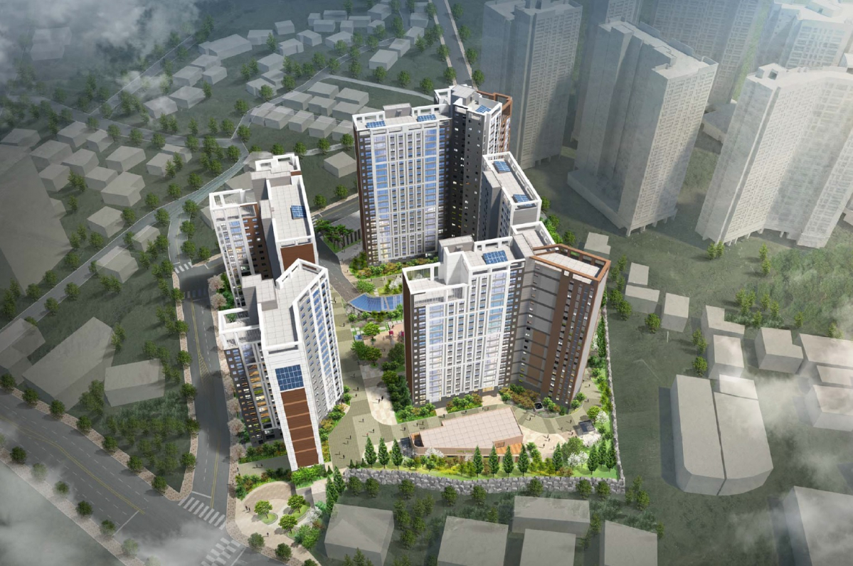 ▲‘울산 신천동 공동주택’ 조감도 (자료제공=반도건설)