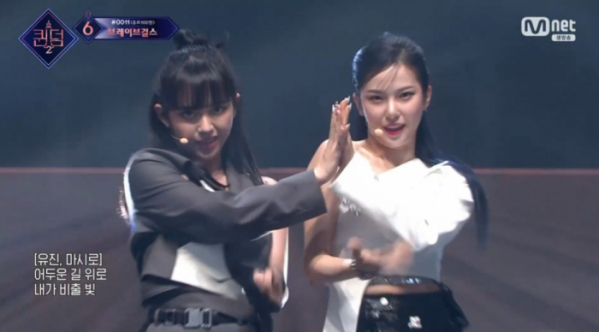 ▲'퀸덤2' 결승 케플러(사진=Mnet 방송화면 캡처)