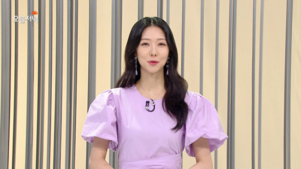 ▲생방송 오늘저녁 아나운서(사진=MBC 방송화면 캡처)