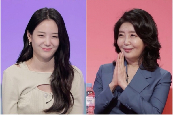 ▲프로미스나인 장규리(왼쪽), 여에스더(사진제공=KBS)