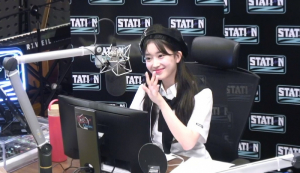 ▲스테이씨 수민(사진 = KBS Cool FM ‘STATION Z’ 방송 화면 캡처)