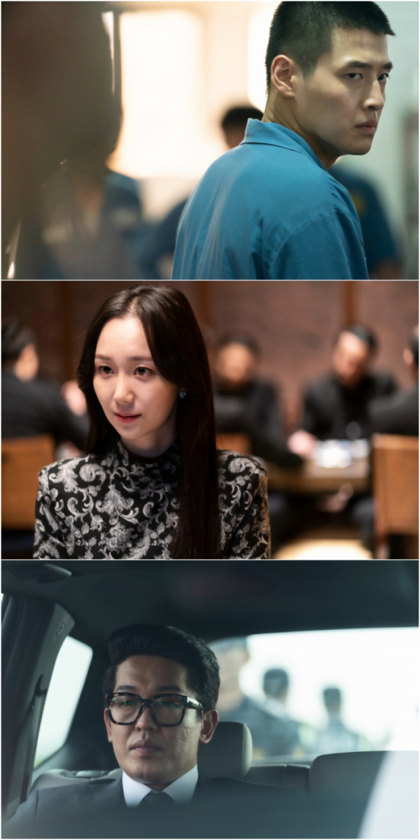 ▲'인사이더' 강하늘(위부터), 이유영, 허성태(사진제공=에이스팩토리·SLL)