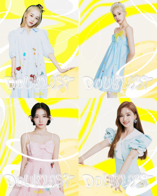 ▲케플러 히카루‧휴닝바히에‧서영은‧강예서(사진 = 웨이크원, 스윙엔터테인먼트 제공)