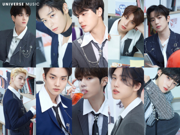▲유니버스(UNIVERSE) 뮤직 신곡 THE BOYZ(더보이즈) ‘Sweet’ 콘셉트 포토(사진제공=엔씨소프트(NC)/클렙(Klap))