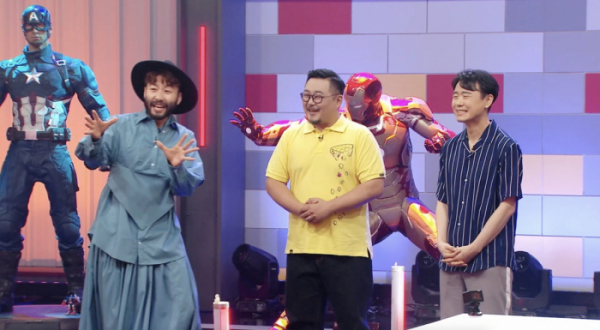 ▲마동석이 '블록버스터' 미션을 전달한다.(사진제공=MBC)