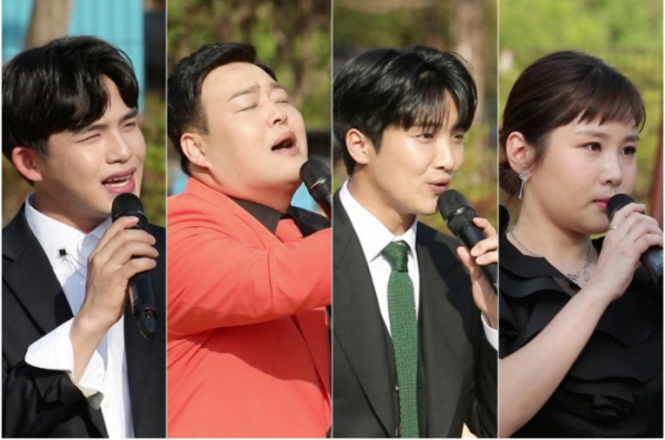 ▲장윤정 후배 가수(사진제공=KBS)